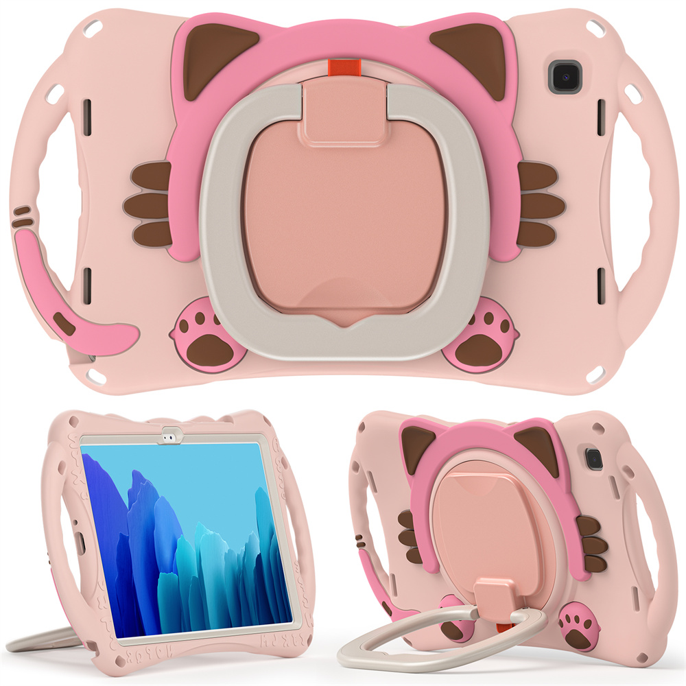 Cute Kids Tablet Case Cover For Samsung Galaxy Tab A7 T500 T505 T507 Case With Handle And KickStand