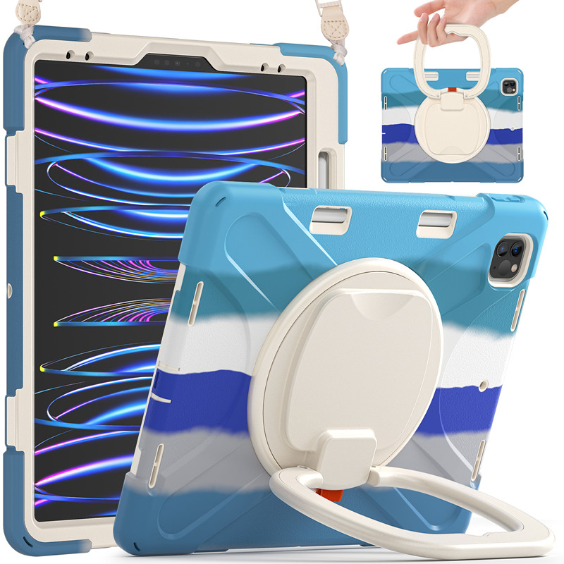 Heavy Duty Rugged Tablet Case Cover For Apple iPad pro 12.9 Case Cover With Pencil Holder And Stand