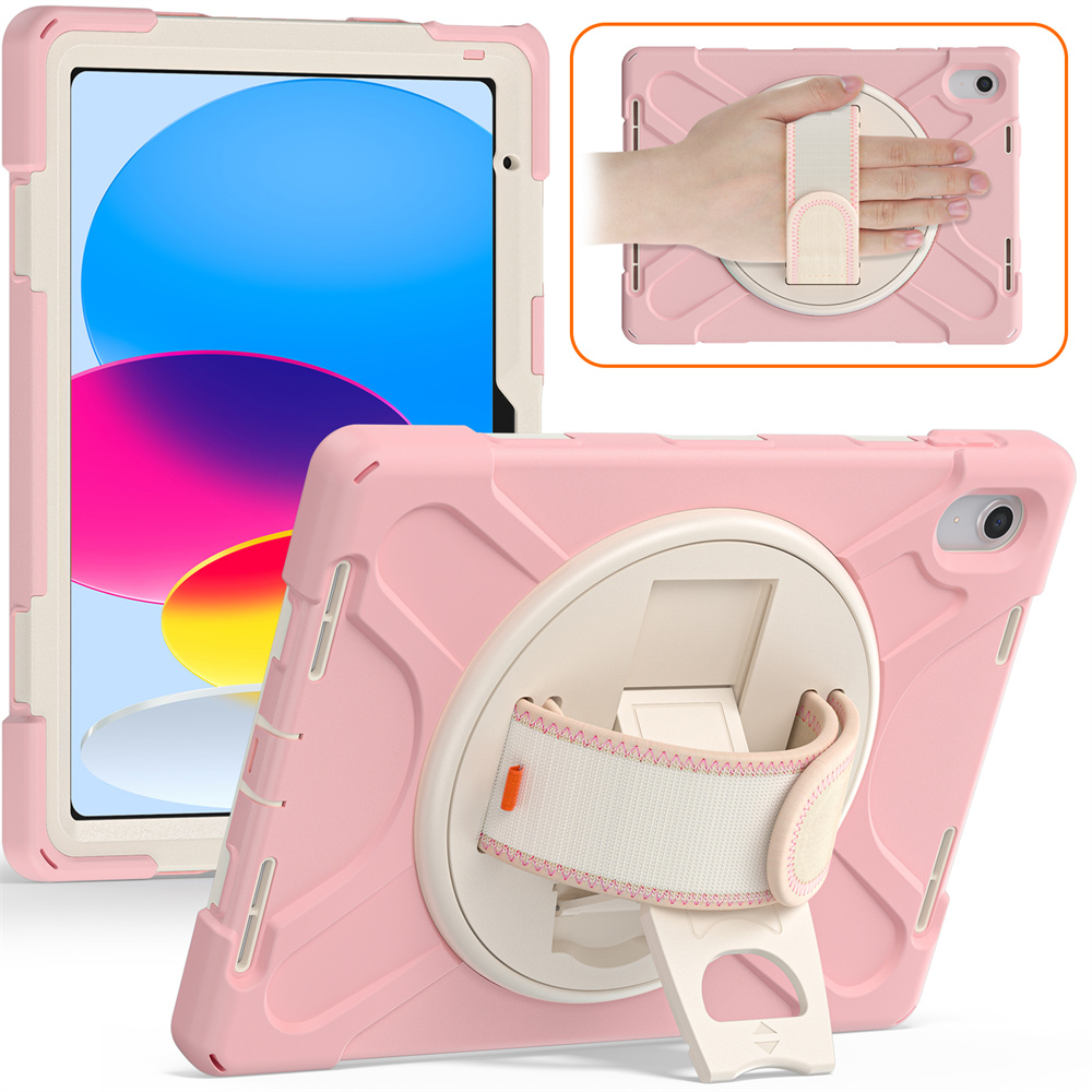 New Designer Luxury 360 Degree Rotation Covers Case For iPad 10th 10.9‘’ 2022 Case With Pencil Holder