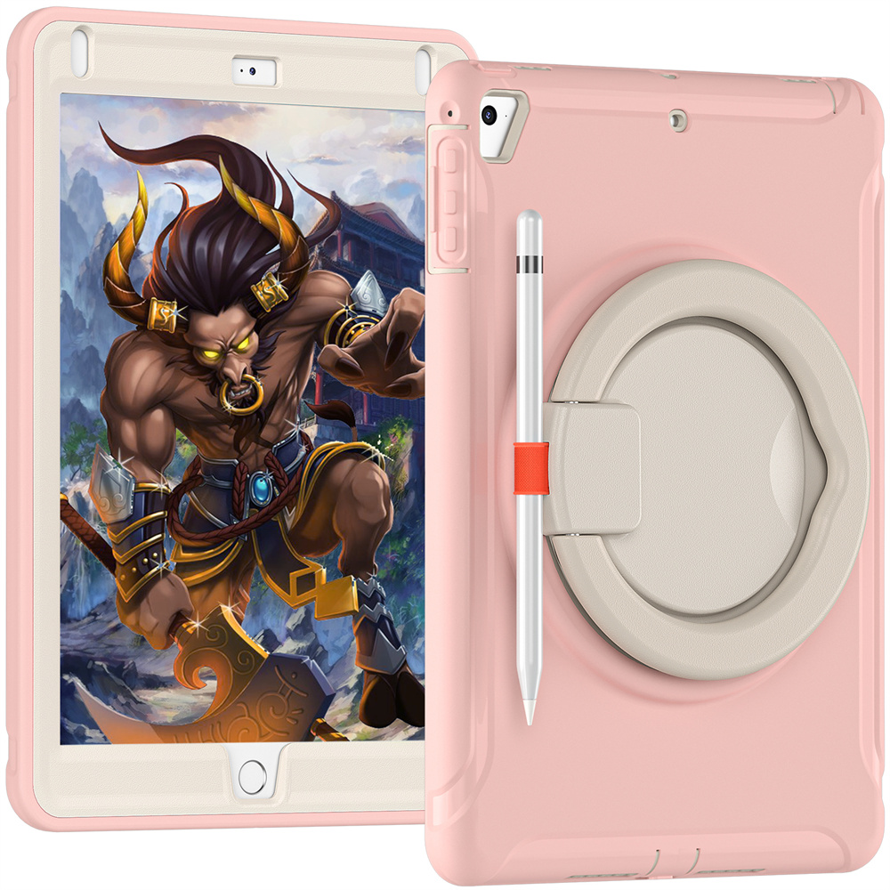 Handle Portable TPU Tablet Back Case For iPad air 2 Pro 9.7 2017 5th gen 2018 6th generation Protective Case Cover