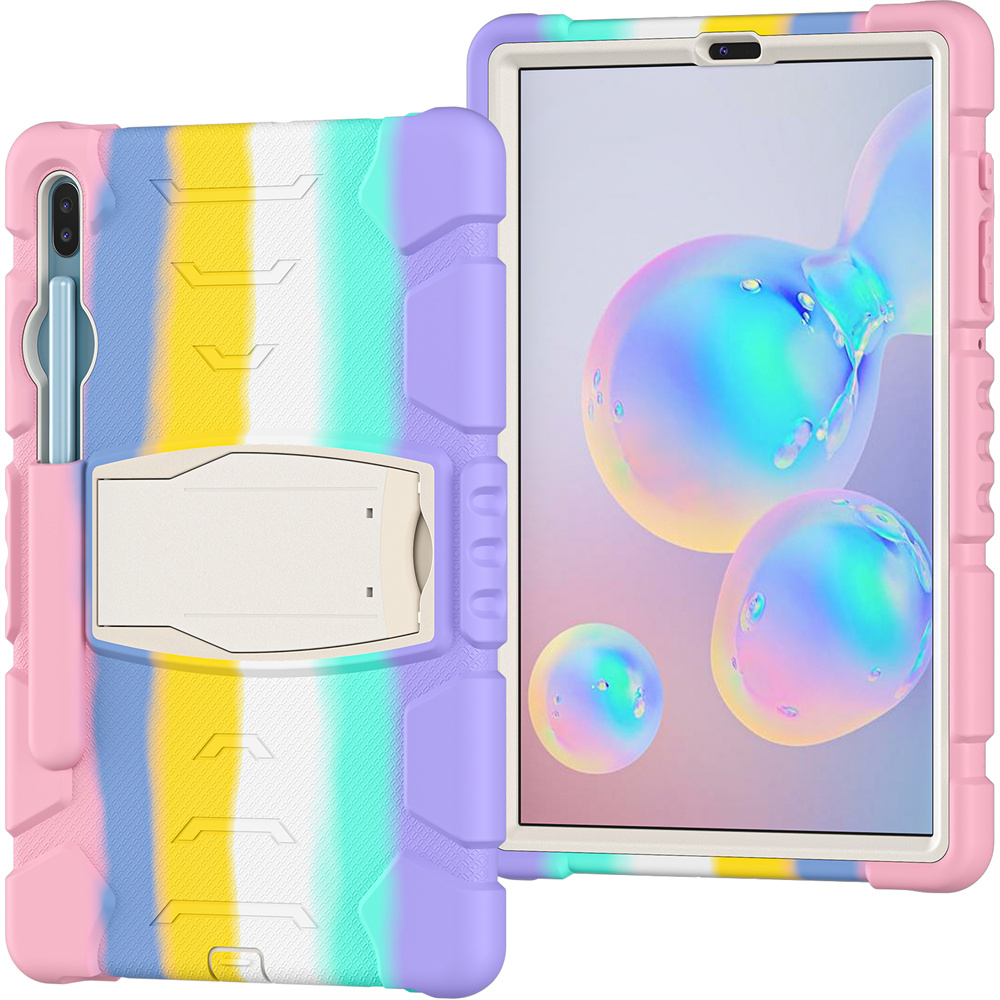 Rugged Tablet Cover Case For Samsung Galaxy Tab S6 2019 t860 10.5 inch Case Cover With Stand