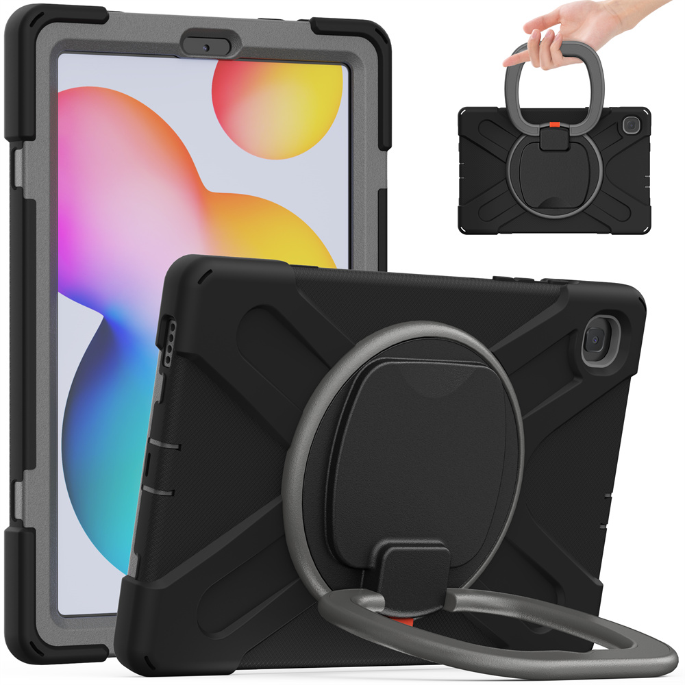 360 degree rotating kickstand tablet case for Samsung Tab S6 Lite 2020 2022 P610 P615 P613 P619 case cover