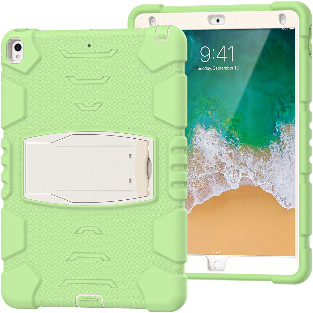 Shockproof Silicone Rugged Tablet Case For iPad air 3 Pro 10.5 inch Case Back Cover With Kickstand