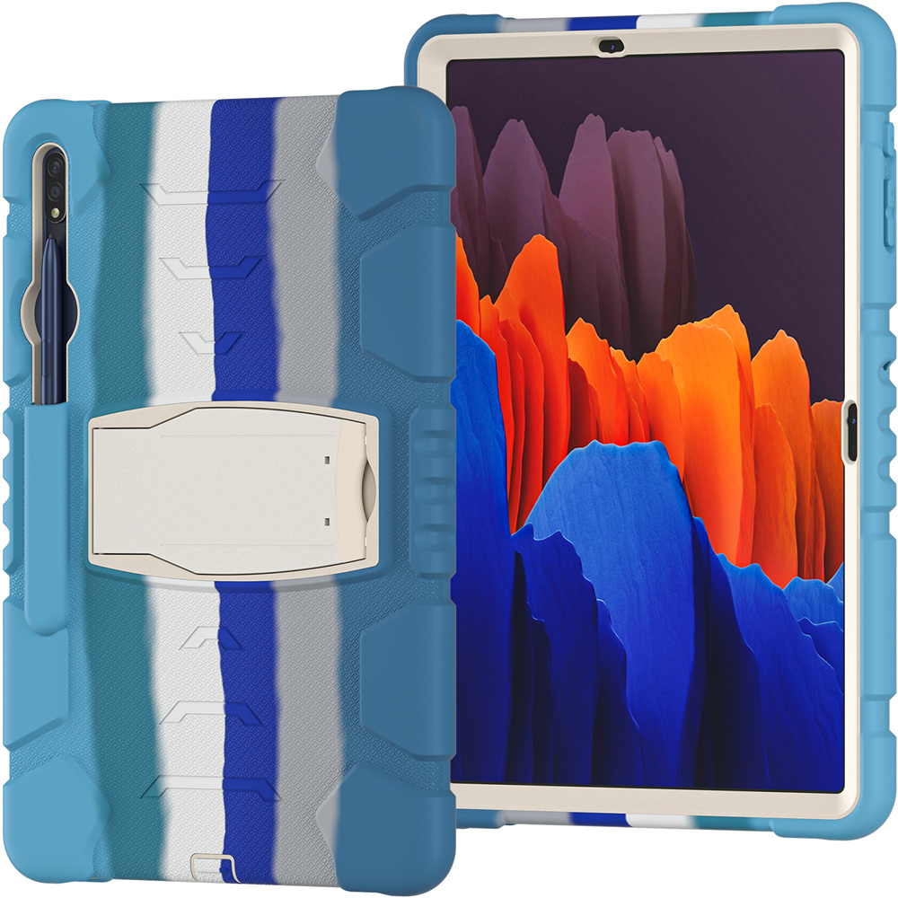 Tablet cover case for Samsung Galaxy Tab S7Plus T970 T975 S8 Plus X800 X806 S7 FE T730 case with kickstand