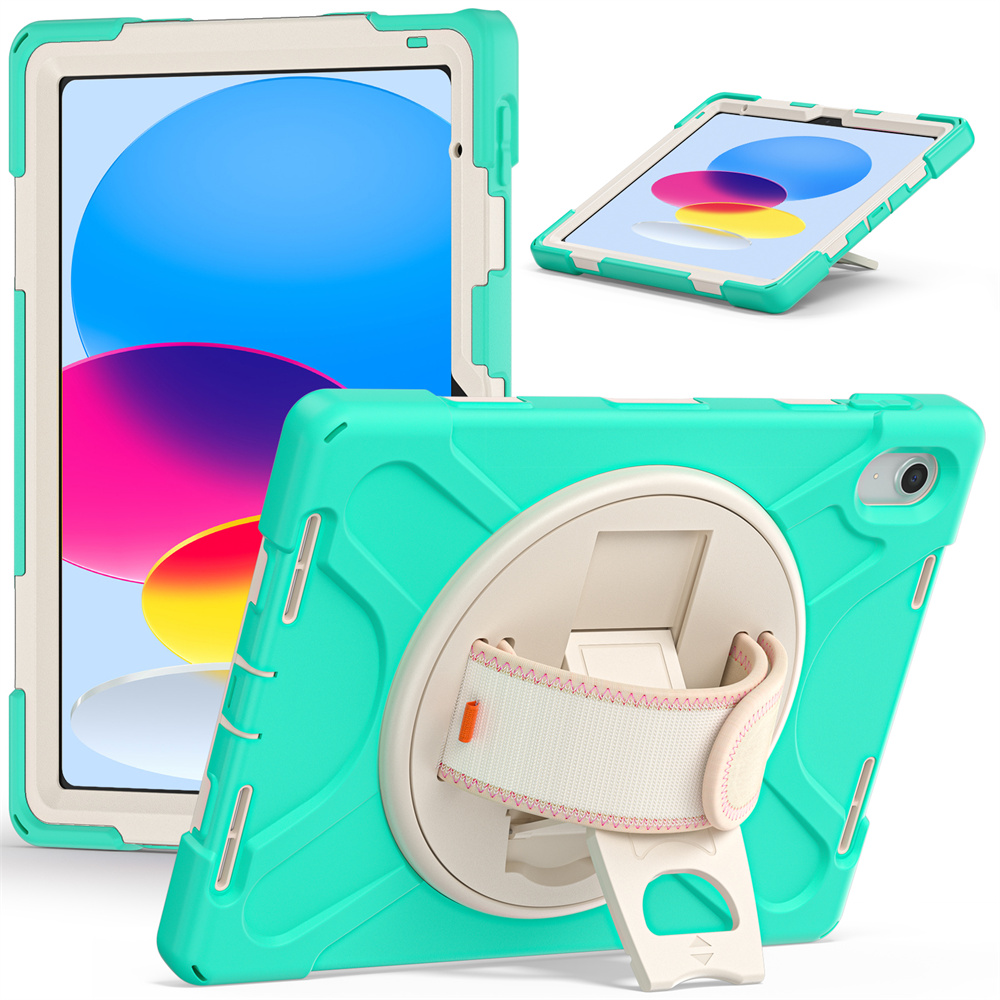 New Designer Luxury 360 Degree Rotation Covers Case For iPad 10th 10.9‘’ 2022 Case With Pencil Holder