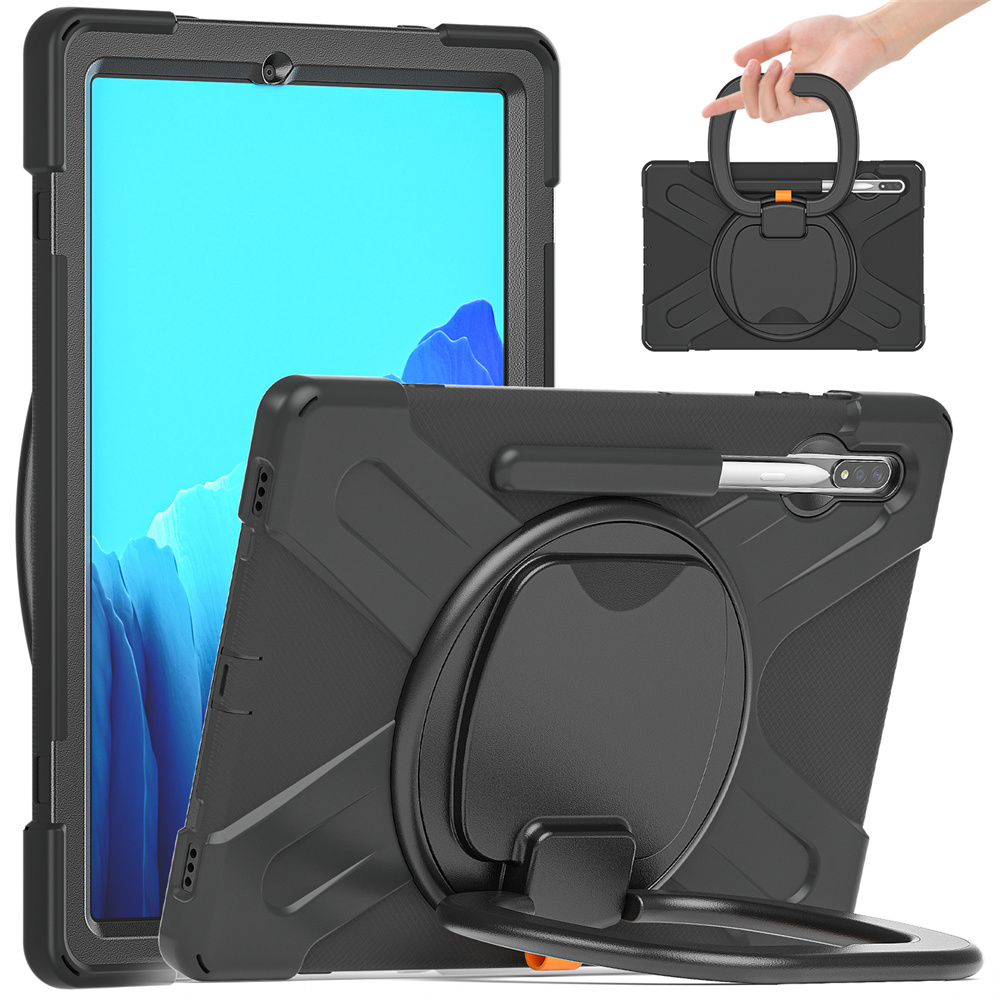 Rugged Shock proof Back Cover Hard Case For Samsung Galaxy Tab S7 Plus 12.4 inch Case Kids Cover