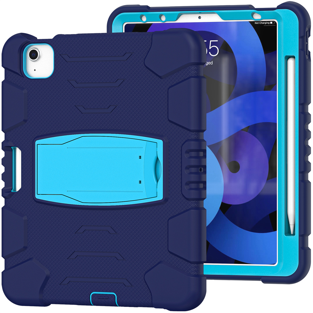 Silicone Protective Tablet Cover Case For iPad Air 5 Pro 11 2022 2021 2020 2018 10.9 inch Case With Stand