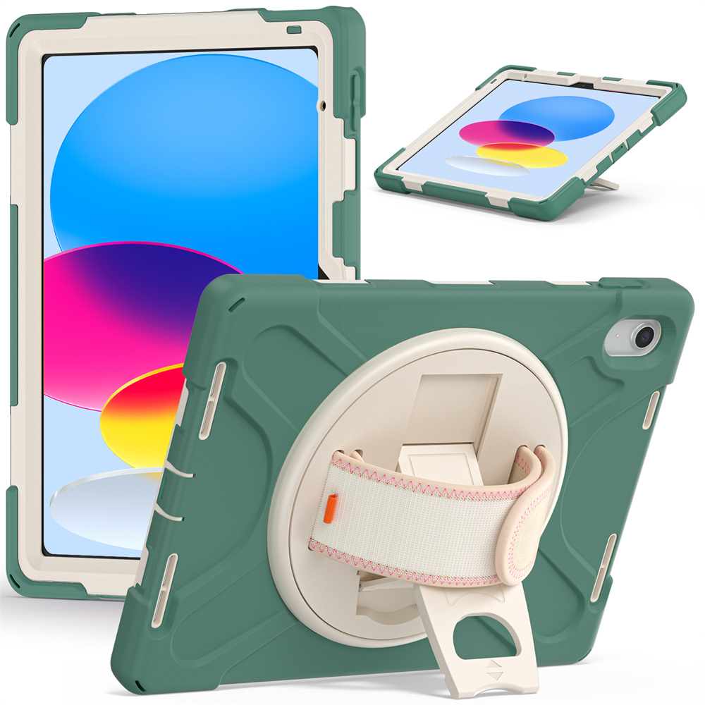 New Designer Luxury 360 Degree Rotation Covers Case For iPad 10th 10.9‘’ 2022 Case With Pencil Holder