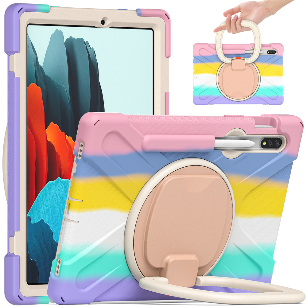 360 degree rotating kickstand tablet cover case for Samsung Galaxy Tab S7 T870 T875 S8 X700 X706 case