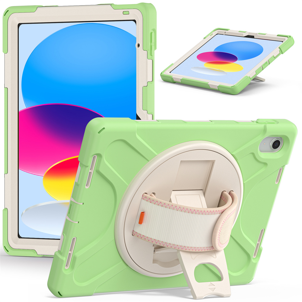 New Designer Luxury 360 Degree Rotation Covers Case For iPad 10th 10.9‘’ 2022 Case With Pencil Holder