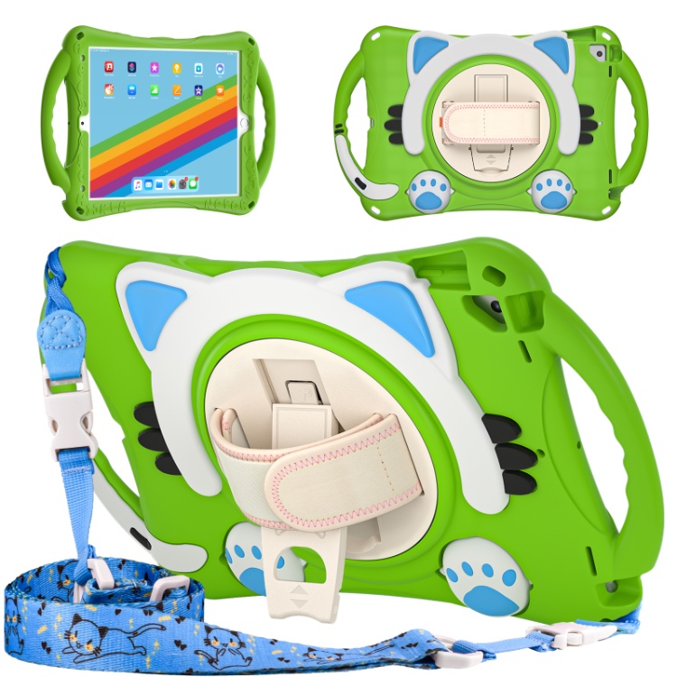 Silicone Kids Tablet Protective Case For iPad 9th generation 8th 7th gen Pro 10.5 inch air 3 Back Cover Case