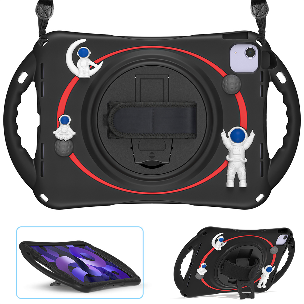 Cute Cartoon Silicon Kids Tablet Cover Case For iPad 10th Generation 2022 10.9 inch Case With Handle