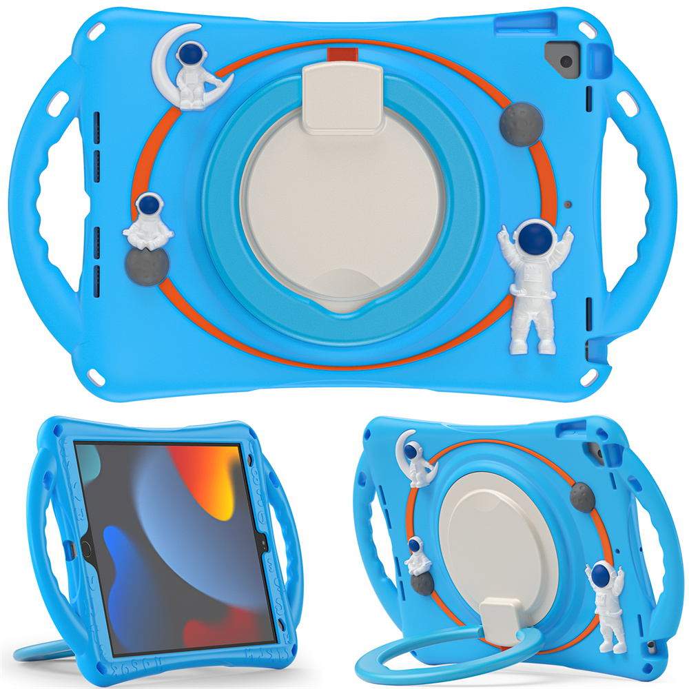 Kids Heavy Duty 360 Full Shockproof Soft Case Cover For iPad 10.2 7th 8th 9th Generation Case