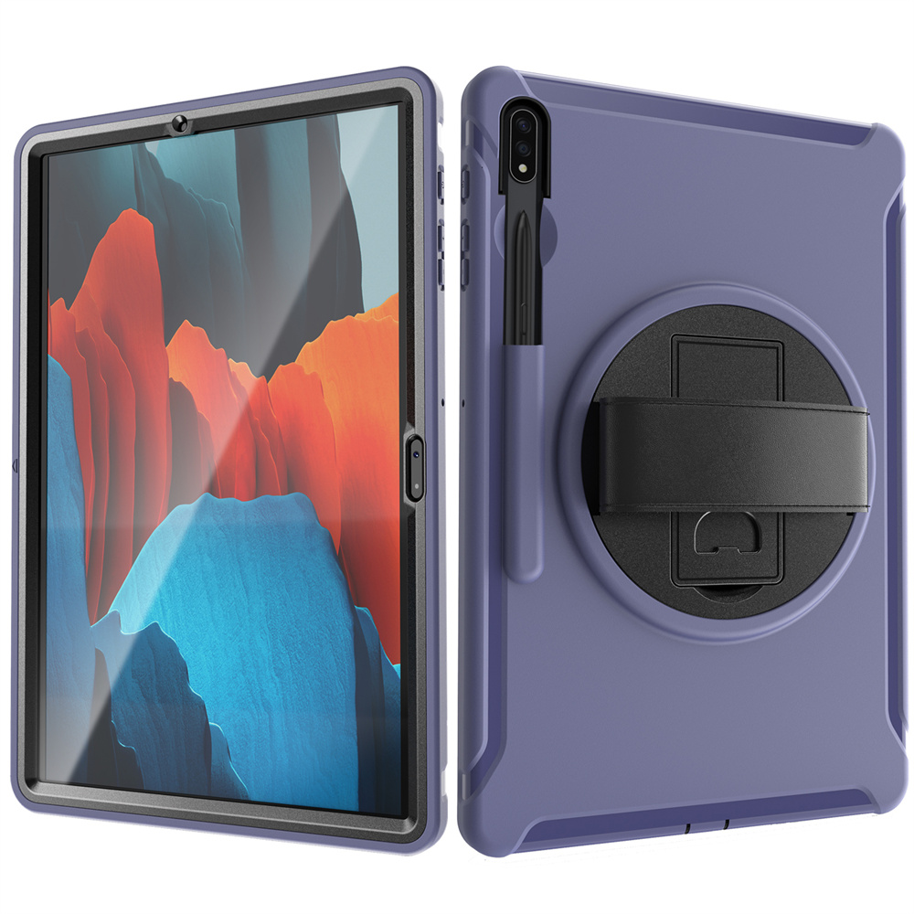 Rugged Shockproof Slim TPU Tablet Case For Samsung Galaxy Tab S7 Plus Case S8 Plus 12.4 inch Cover