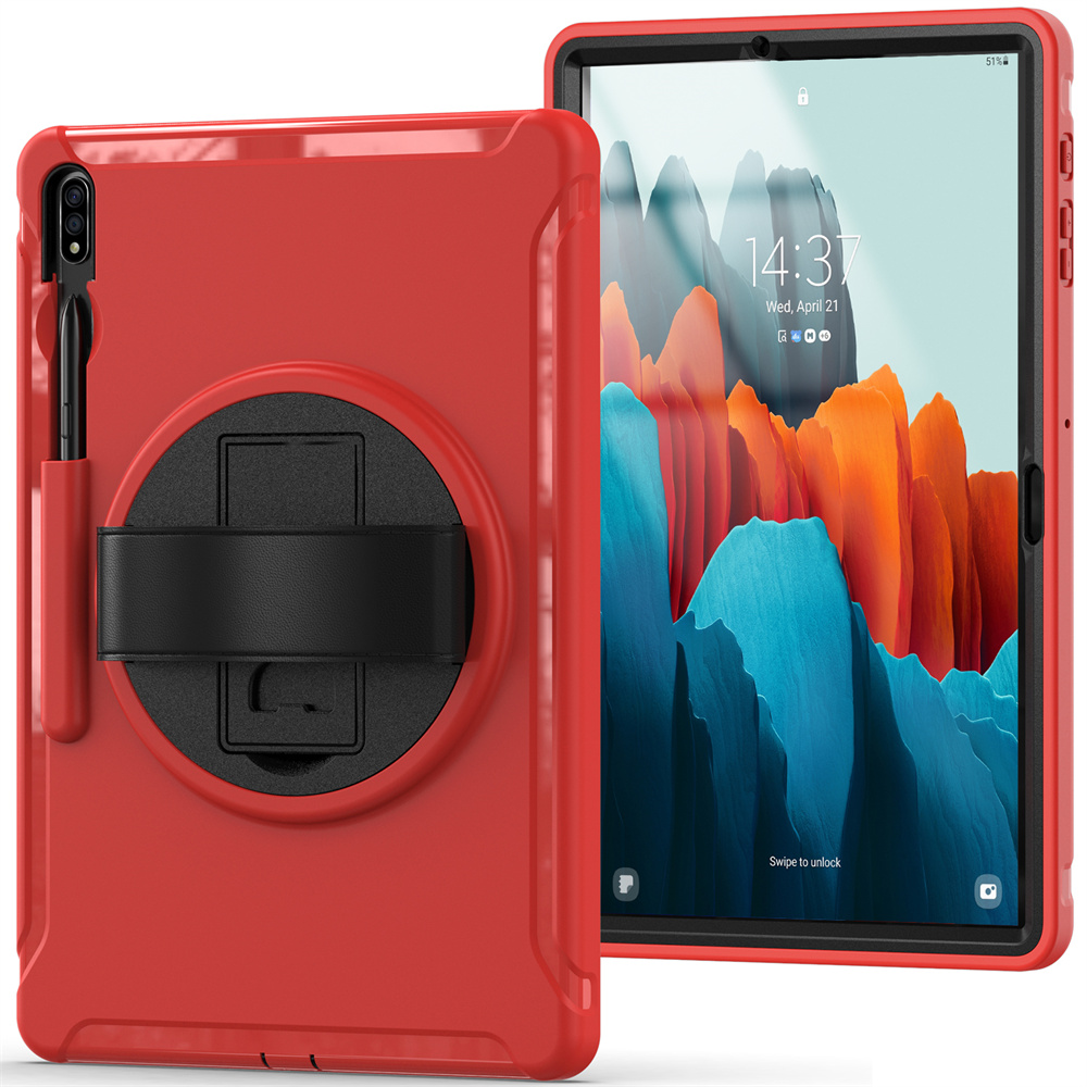 Rugged TPU PC Tablet Back Cover Case Housing For Samsung Galaxy Tab S7 FE 5G 12.4 inch Case Cover