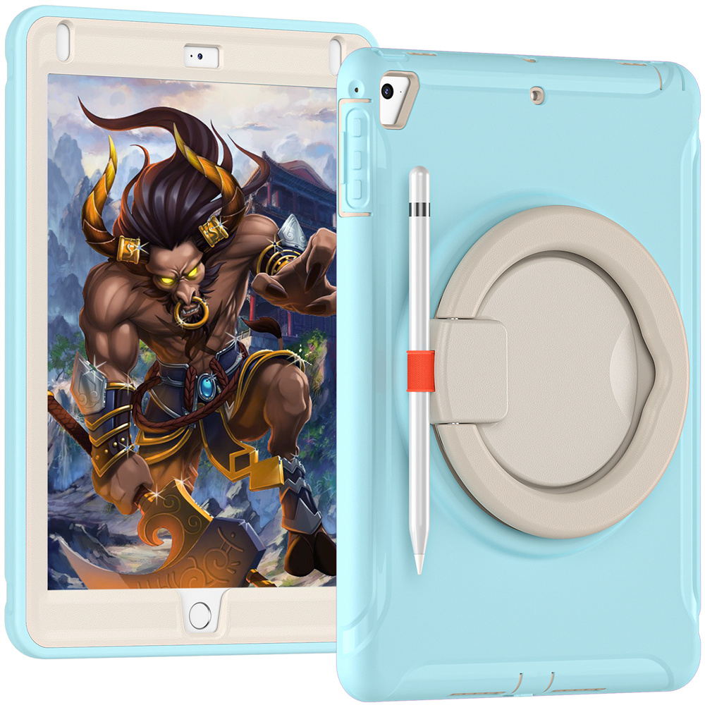 Handle Portable TPU Tablet Back Case For iPad air 2 Pro 9.7 2017 5th gen 2018 6th generation Protective Case Cover