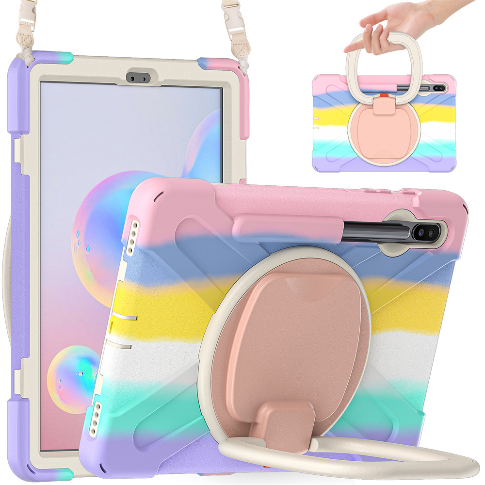 Rugged Shockproof Silicone Tablet Cover Back Case For Samsung Galaxy Tab S6 10.5 inch Case