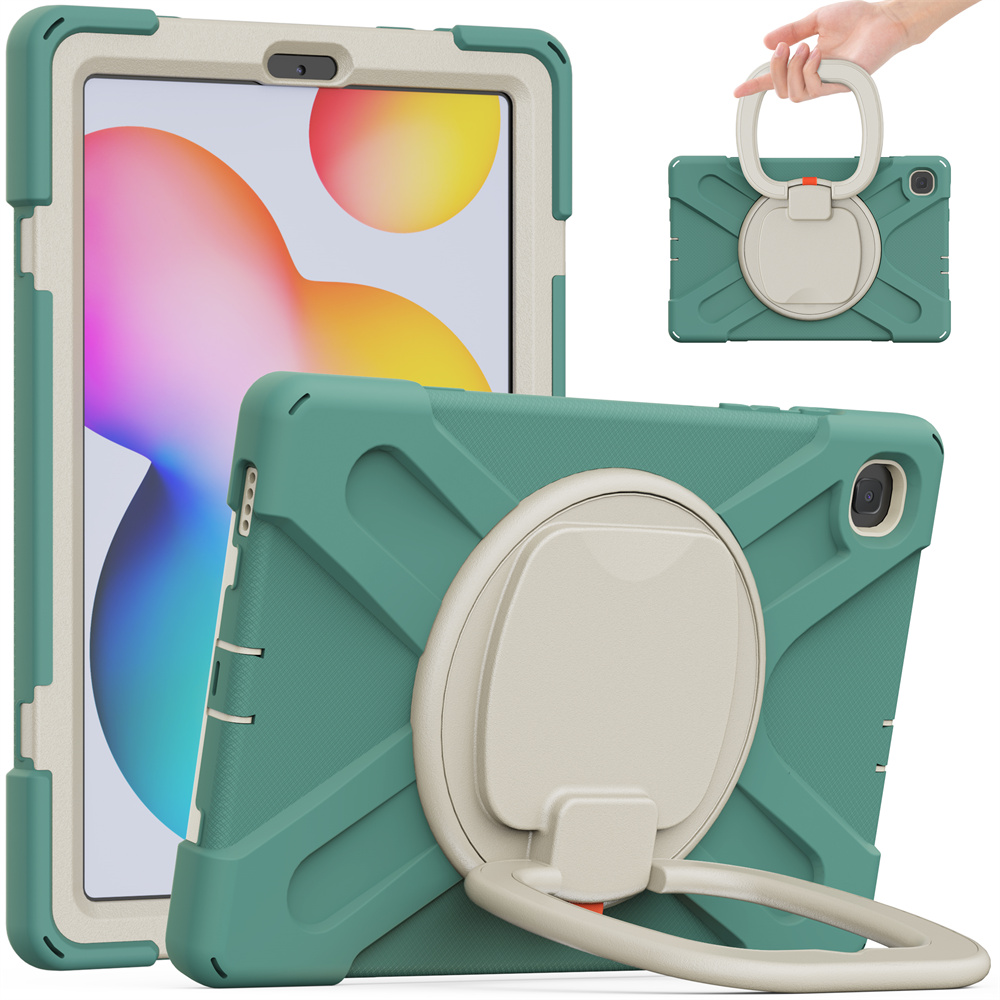 360 degree rotating kickstand tablet case for Samsung Tab S6 Lite 2020 2022 P610 P615 P613 P619 case cover