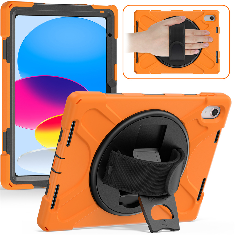 New Designer Luxury 360 Degree Rotation Covers Case For iPad 10th 10.9‘’ 2022 Case With Pencil Holder