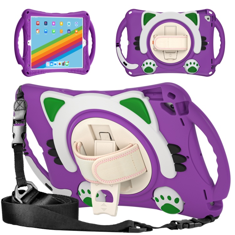 Silicone Kids Tablet Protective Case For iPad 9th generation 8th 7th gen Pro 10.5 inch air 3 Back Cover Case