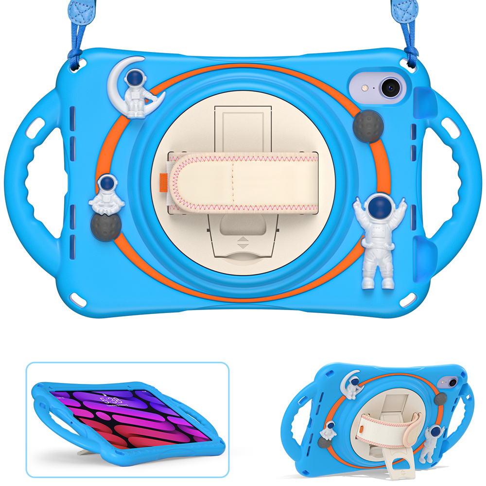 Cute Kids Tablet Cover Case For iPad mini 6 8.3 inch 2021 Shockproof Case With Hand Strap And Handle