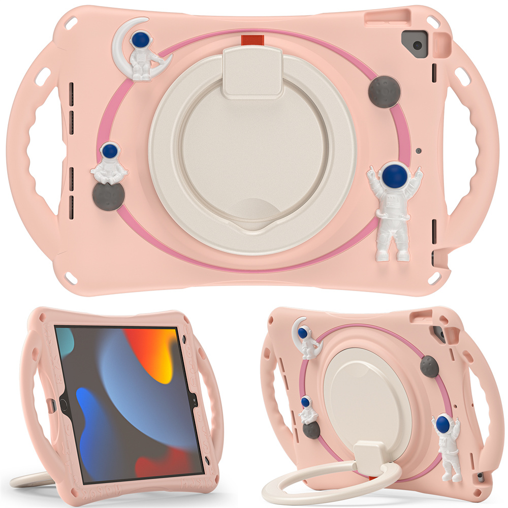 Kids Heavy Duty 360 Full Shockproof Soft Case Cover For iPad 10.2 7th 8th 9th Generation Case