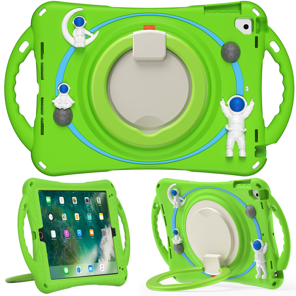 Cartoon Cute Design Soft Silicone Child Proof Tablet Cover Case For iPad 2018 2017 air 2 Pro 9.7 inch Kids Case