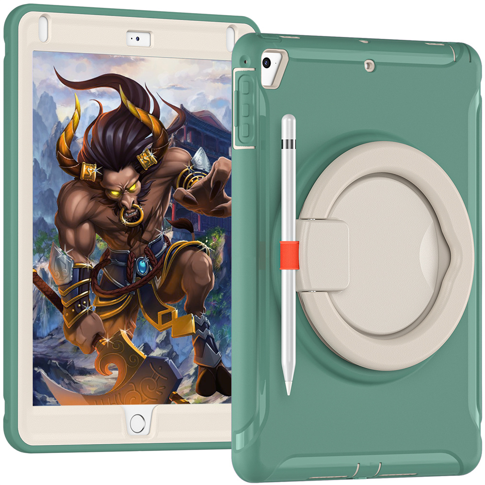 Handle Portable TPU Tablet Back Case For iPad air 2 Pro 9.7 2017 5th gen 2018 6th generation Protective Case Cover