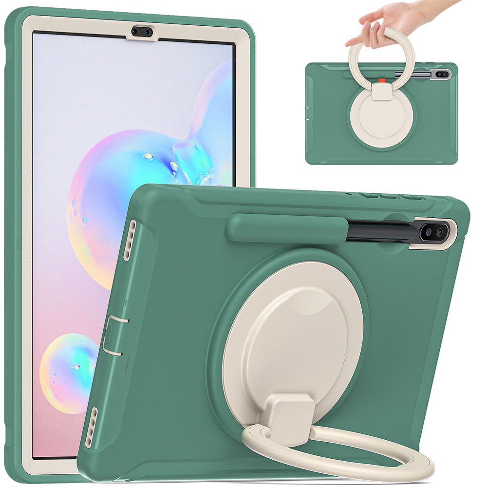 TPU Tablet Back Cover Case For Samsung Galaxy Tab S6 2019 T860 T865 10.5 inch Protective Case With s pen Holder Slot