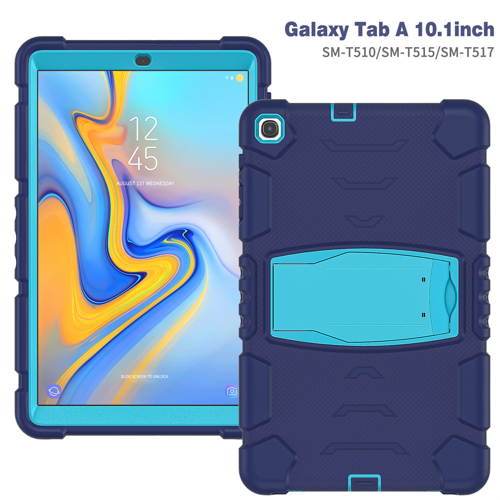 Shock proof Silicone Back Cover Tablet Case For Samsung Galaxy Pad Tab A 2019 10.1 inch t510 t515 Case Cover
