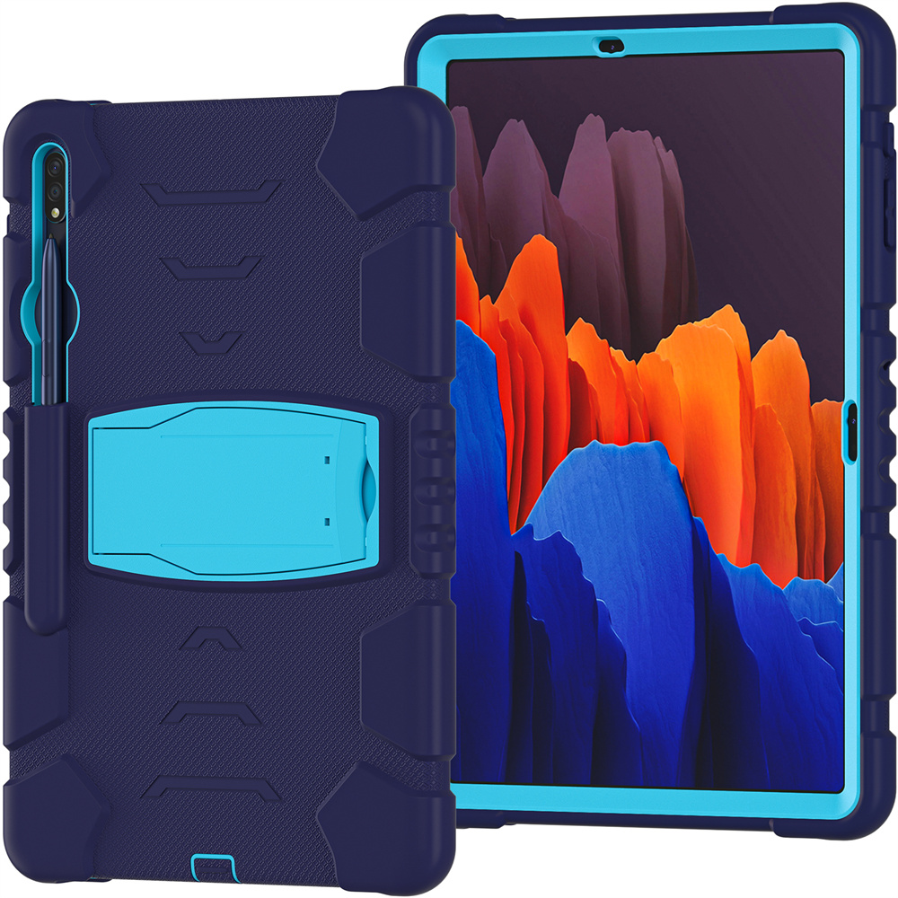 Tablet cover case for Samsung Galaxy Tab S7Plus T970 T975 S8 Plus X800 X806 S7 FE T730 case with kickstand
