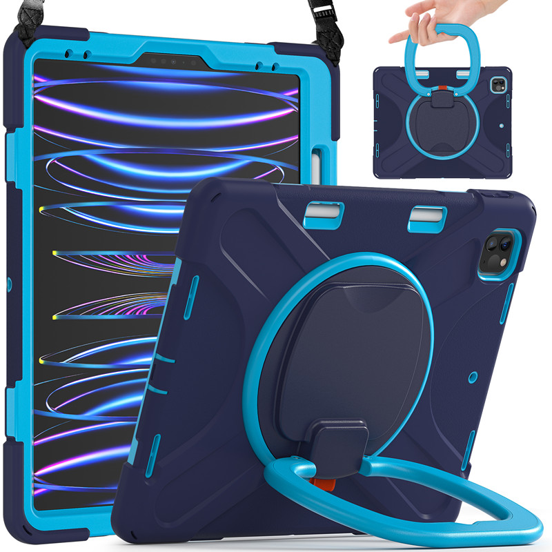 Heavy Duty Rugged Tablet Case Cover For Apple iPad pro 12.9 Case Cover With Pencil Holder And Stand