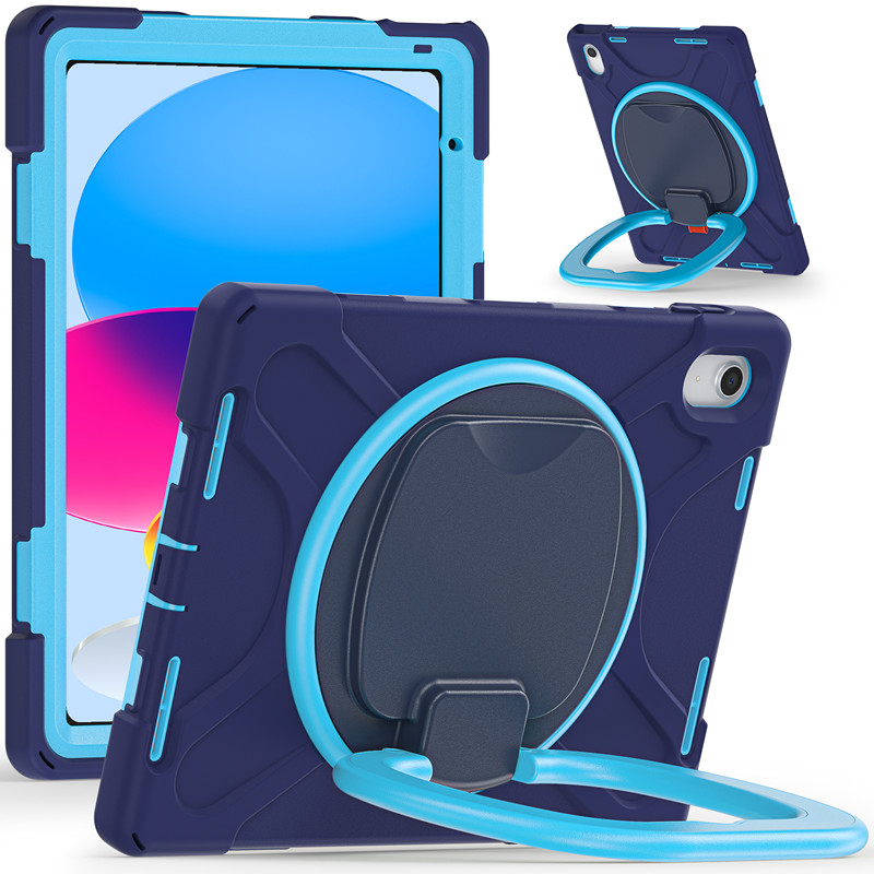 Silicone PC Tablet Covers Case For iPad 10.9 10th Generation Shockproof Anti-drop Case