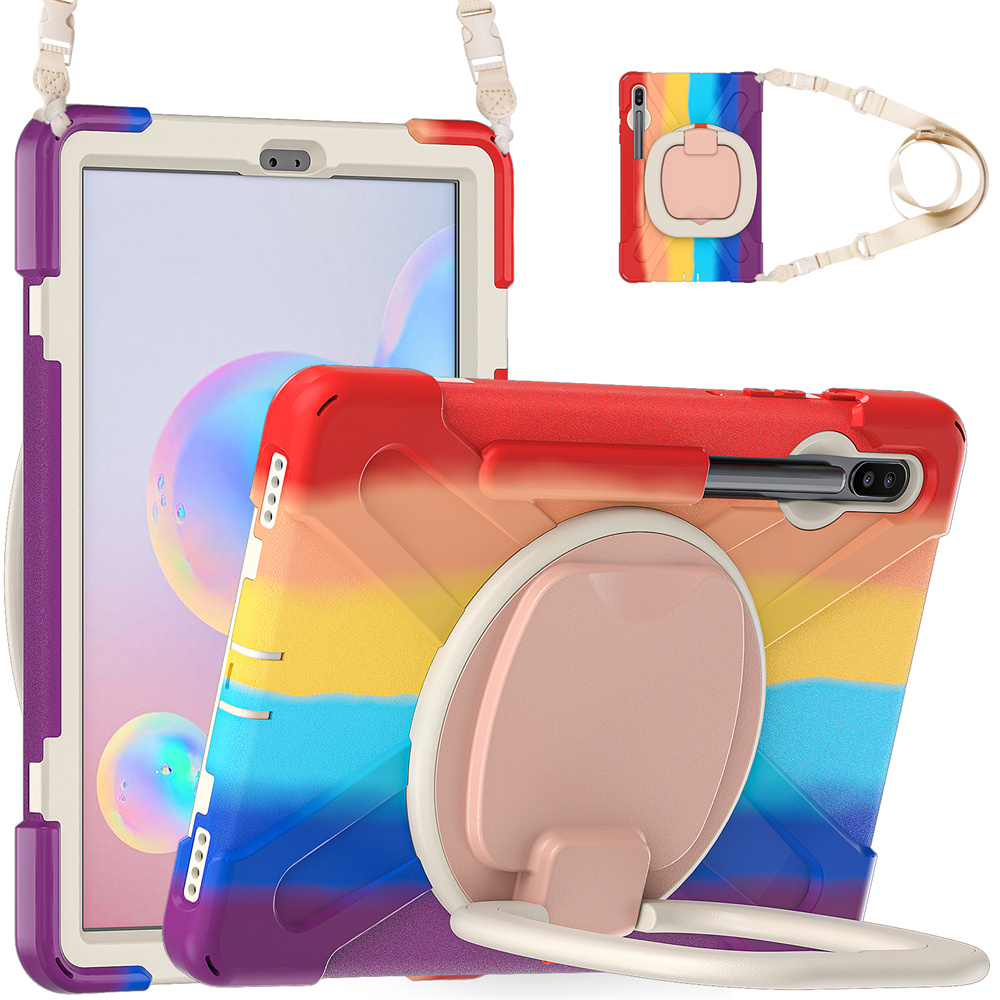 Rugged Shockproof Silicone Tablet Cover Back Case For Samsung Galaxy Tab S6 10.5 inch Case