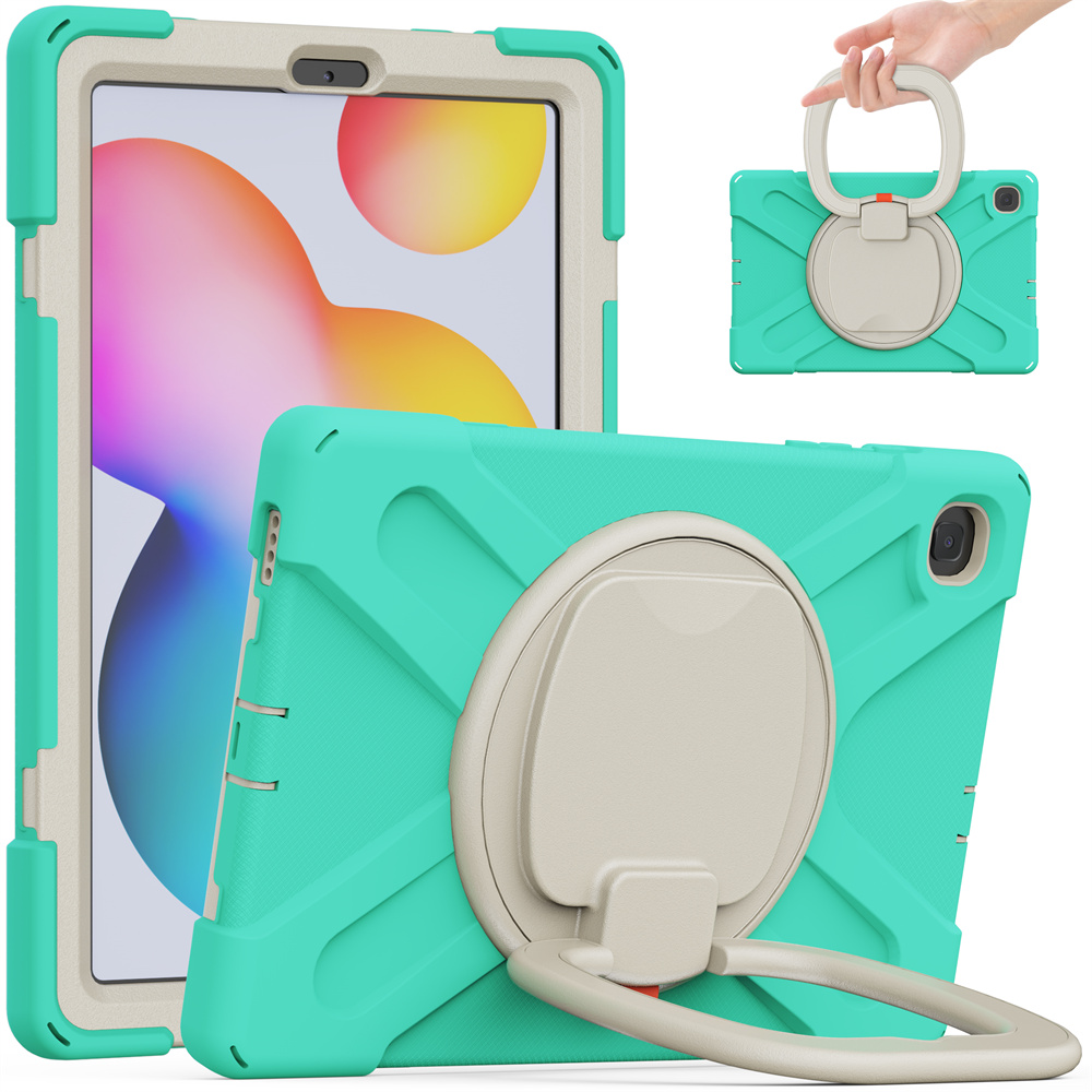 360 degree rotating kickstand tablet case for Samsung Tab S6 Lite 2020 2022 P610 P615 P613 P619 case cover