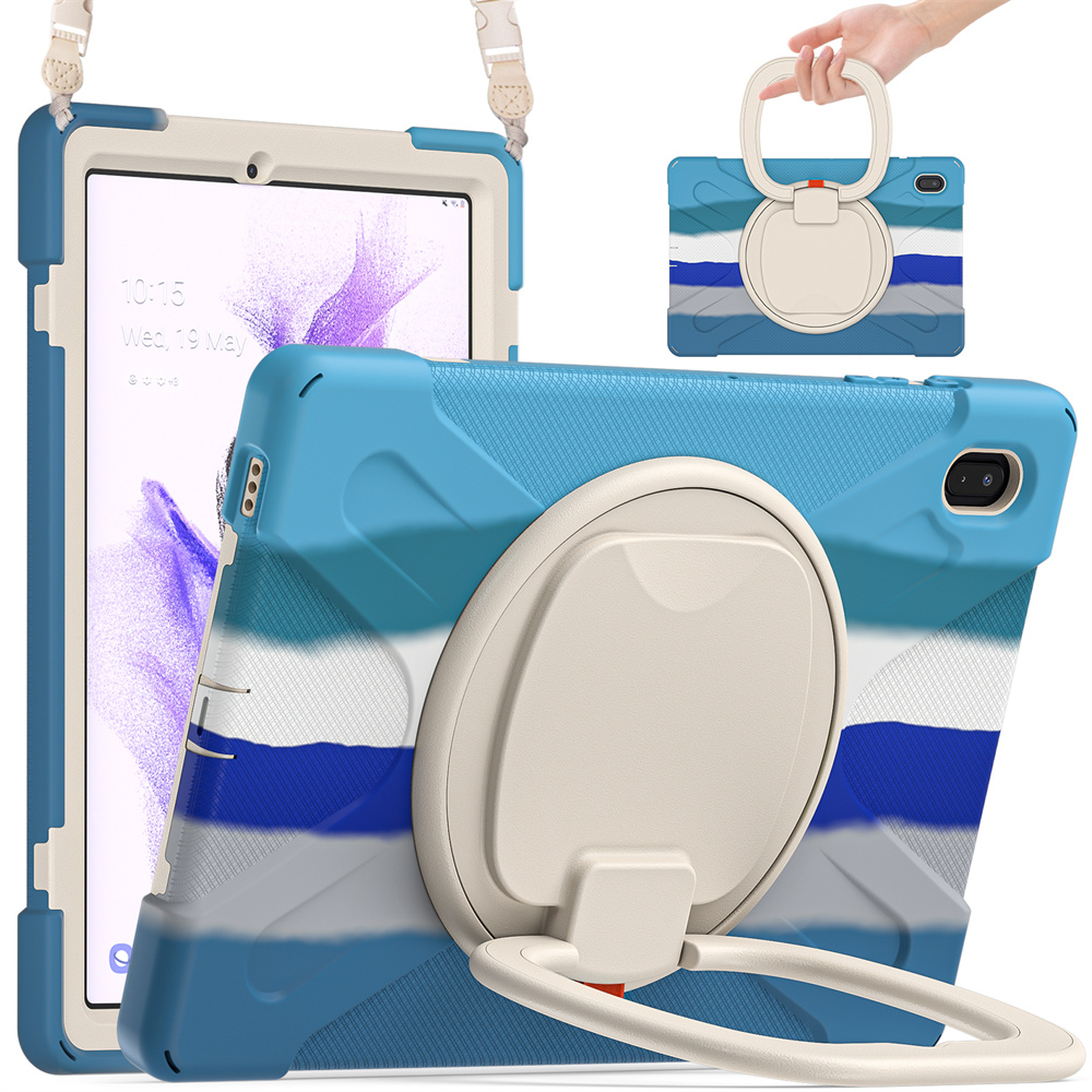 Shockproof tablet case for Samsung Galaxy Tab S7FE T730 T735 T736B T736N rugged case with kickstand