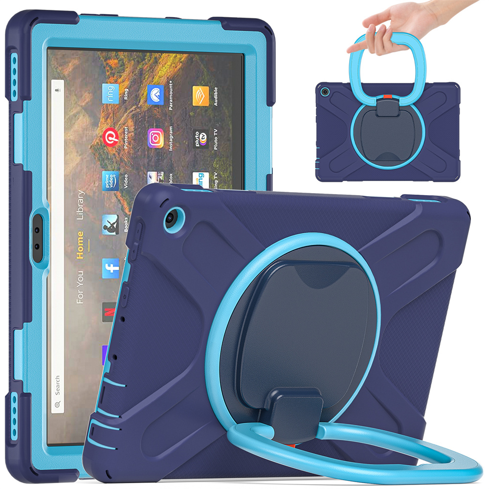 Shock proof Kids Friendly Case For Kindle Fire HD 10 2021 11th generation Tab Cover