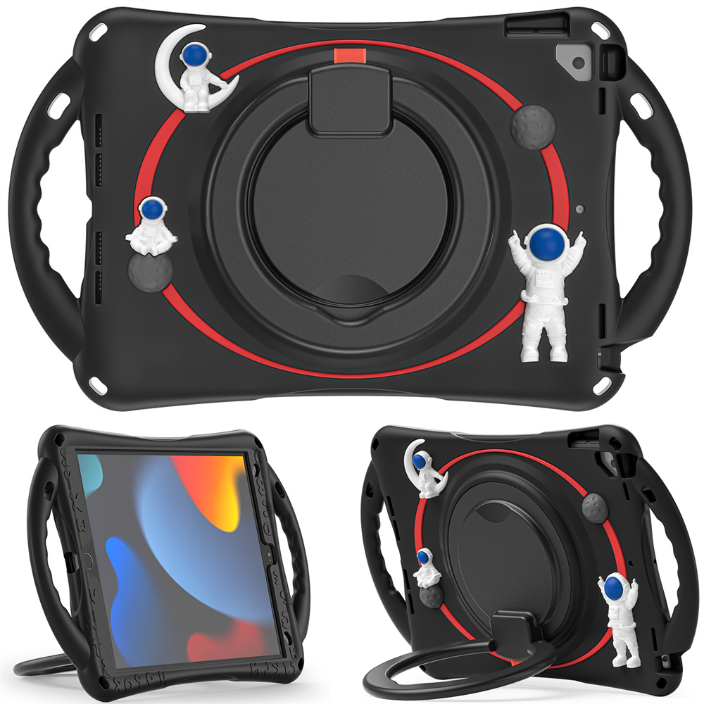 Kids Heavy Duty 360 Full Shockproof Soft Case Cover For iPad 10.2 7th 8th 9th Generation Case