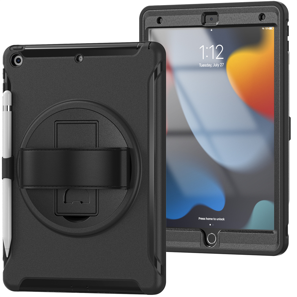 Shockproof TPU Tablet Case For IPad 10.2 2019 2020 2021 Back Cover Case With Pencil Holder