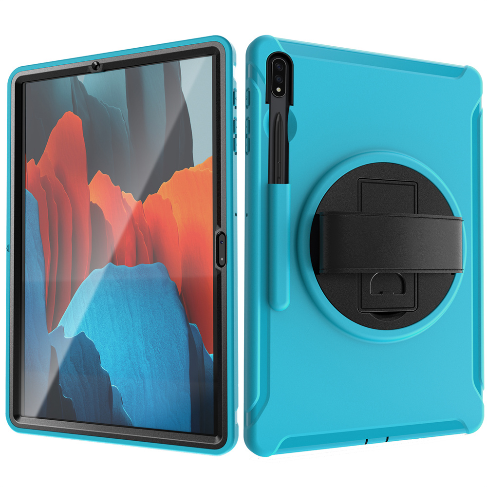 Rugged Shockproof Slim TPU Tablet Case For Samsung Galaxy Tab S7 Plus Case S8 Plus 12.4 inch Cover