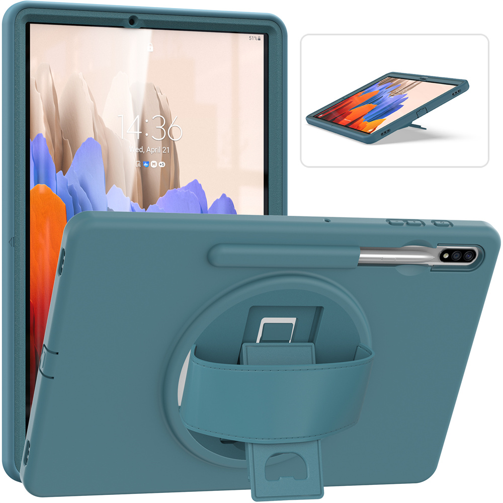 Shockproof Tablet Protector For Samsung Galaxy Tab S7 Plus Cover S7 FE 12.4 inch Case S8 Plus Case