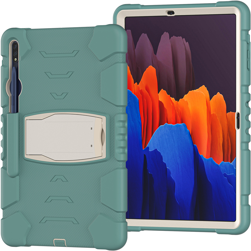 Tablet cover case for Samsung Galaxy Tab S7Plus T970 T975 S8 Plus X800 X806 S7 FE T730 case with kickstand
