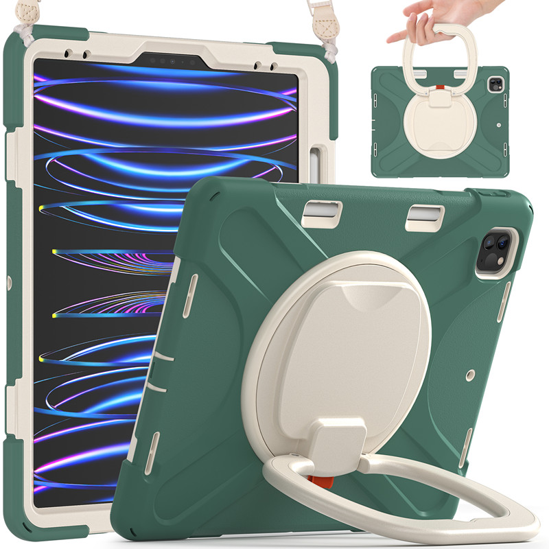 Heavy Duty Rugged Tablet Case Cover For Apple iPad pro 12.9 Case Cover With Pencil Holder And Stand