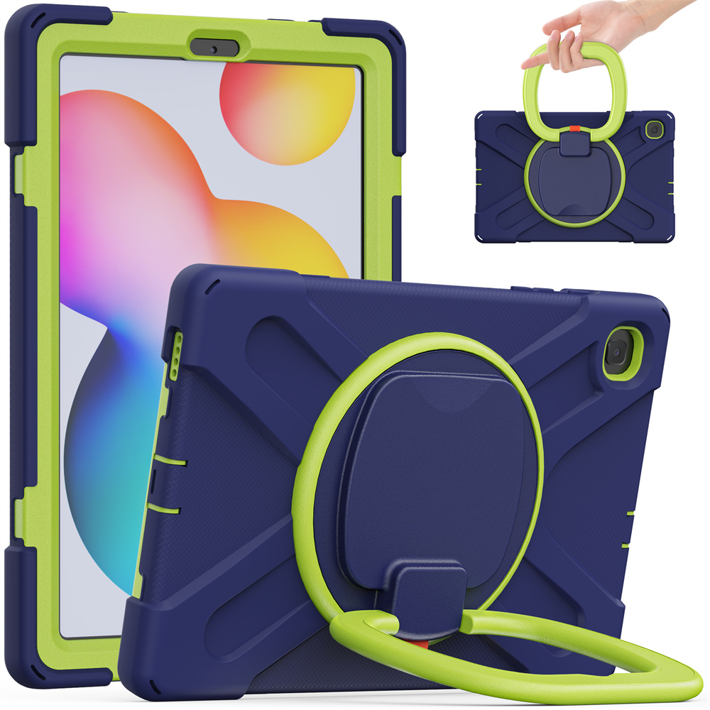 360 degree rotating kickstand tablet case for Samsung Tab S6 Lite 2020 2022 P610 P615 P613 P619 case cover