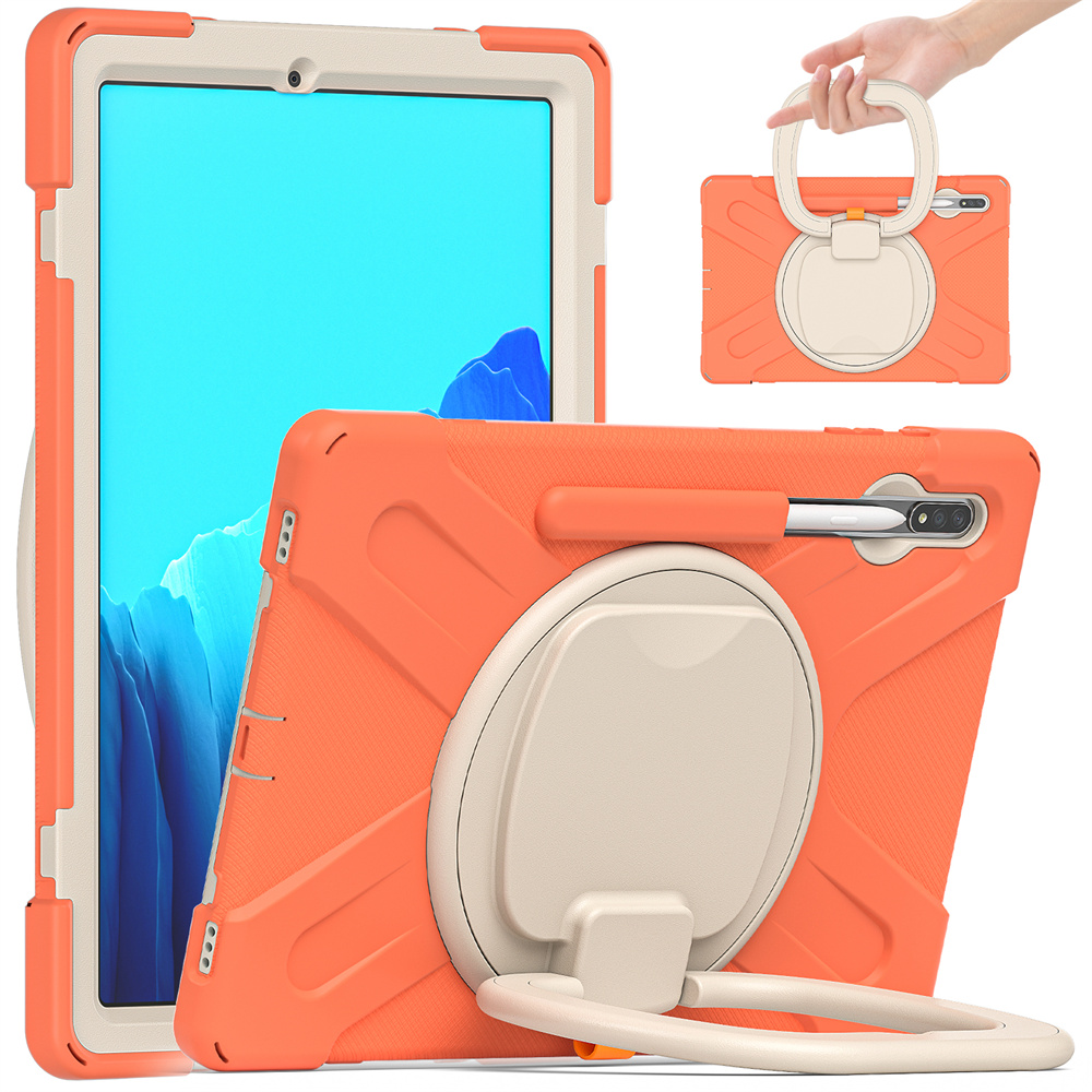 Rugged Shock proof Back Cover Hard Case For Samsung Galaxy Tab S7 Plus 12.4 inch Case Kids Cover