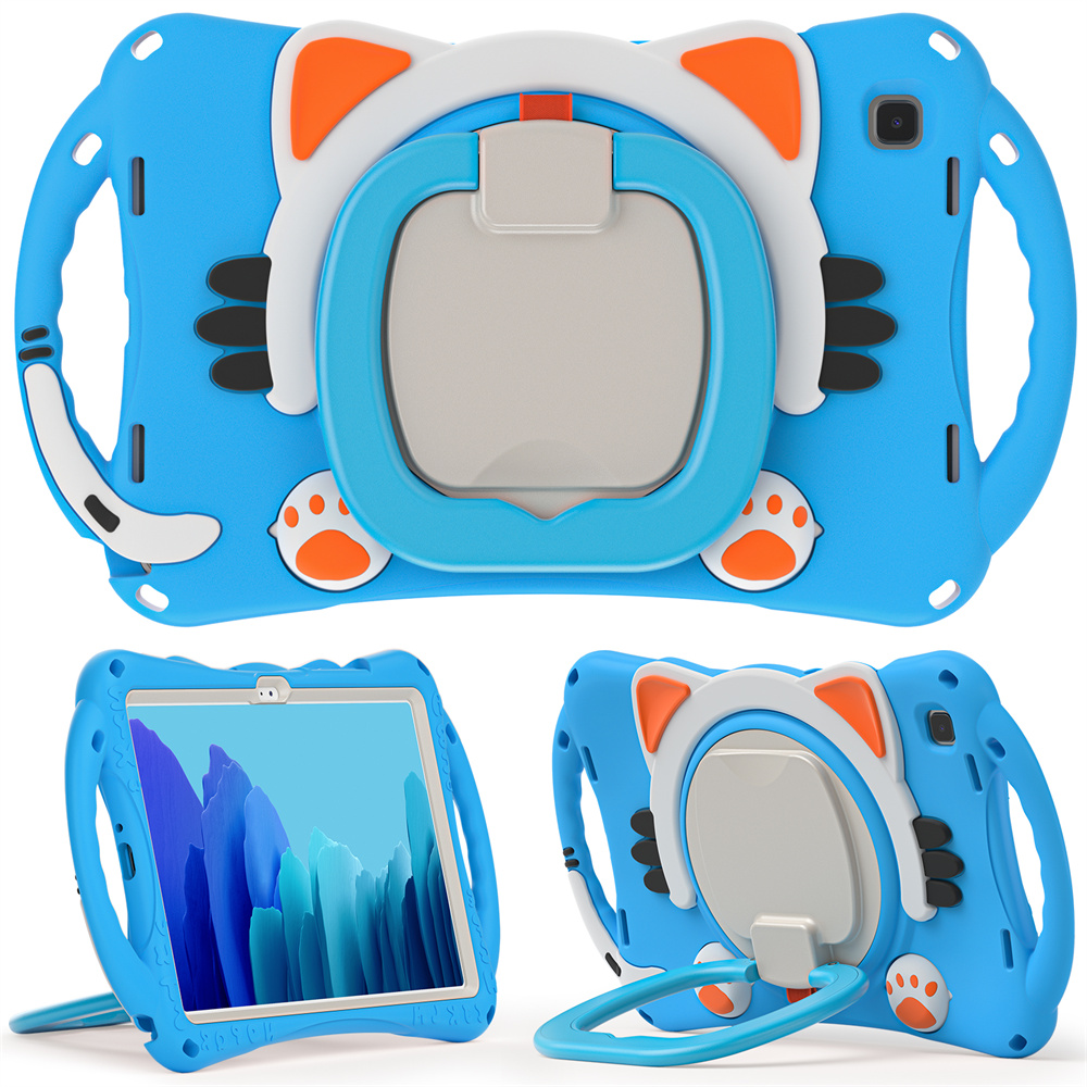 Cute Kids Tablet Case Cover For Samsung Galaxy Tab A7 T500 T505 T507 Case With Handle And KickStand