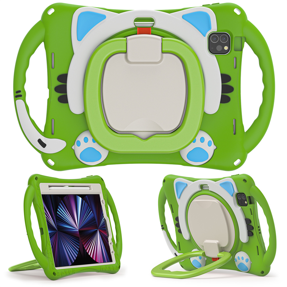 Silicone Cute Tablet Kids Case For iPad air 4 5 generation Case Pro 11 2022 2018 2020 2021 Case Back Cover