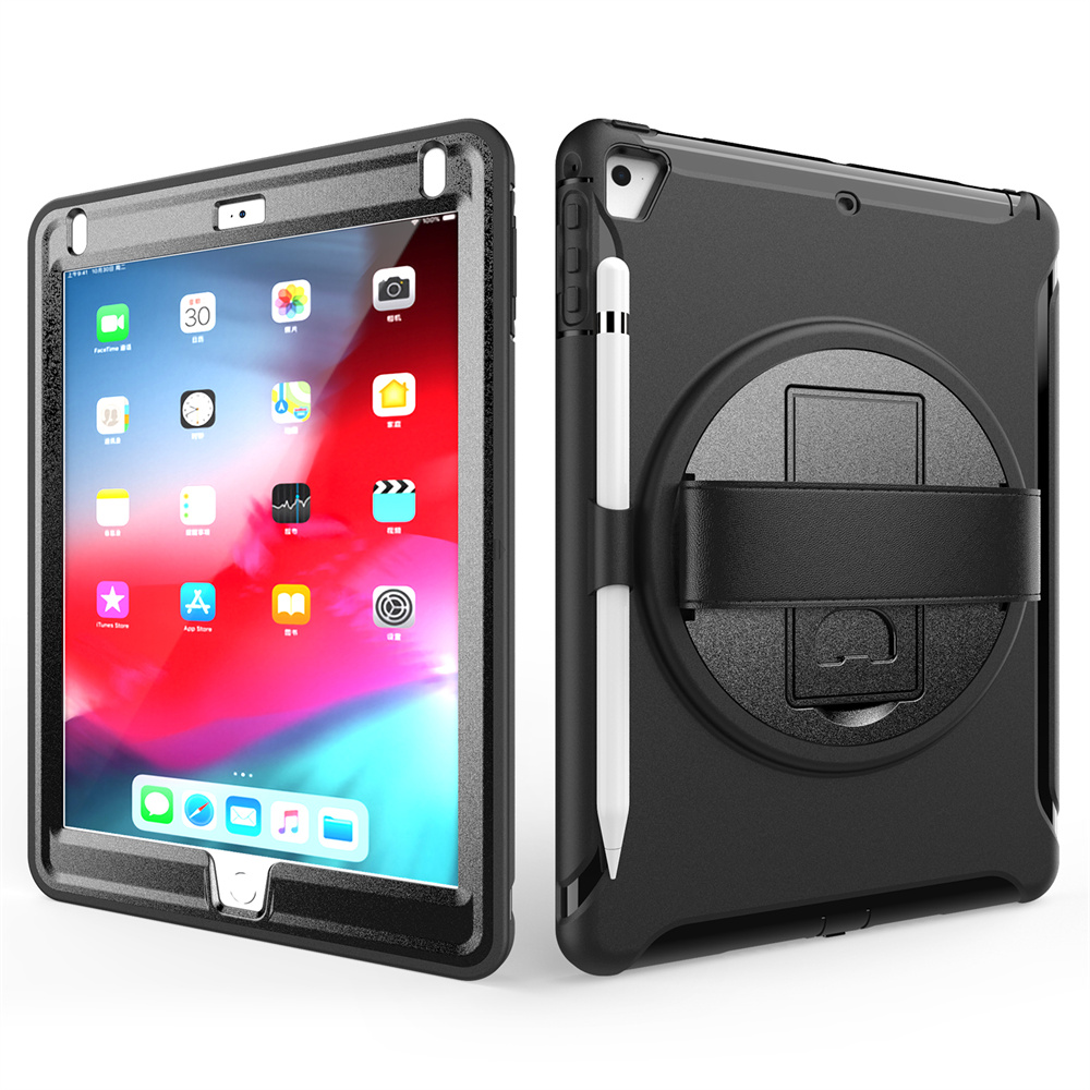 TPU Tablet Protective Case Back Cover for iPad Pro 9.7 2017 2018 Air Air2 Cases With Kickstand