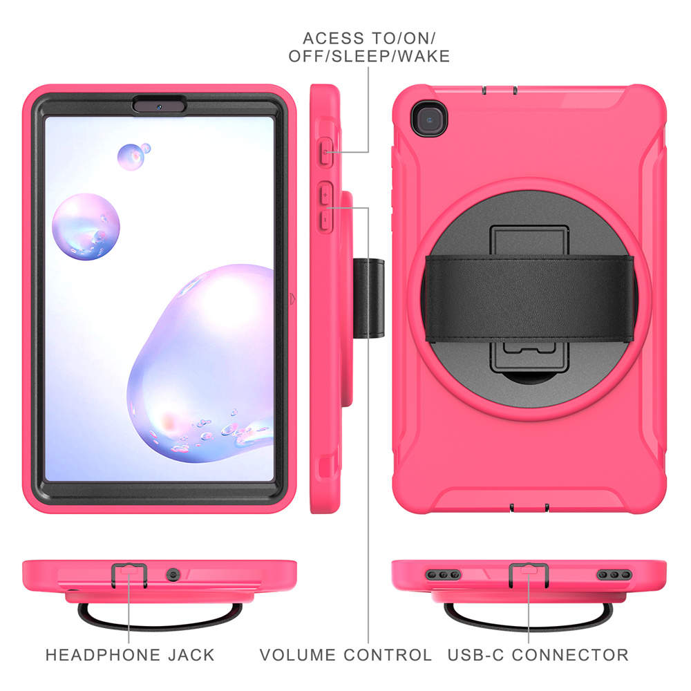 Full Protective Silicone Shockproof Rugged Tablet Case For Samsung Galaxy Tab A 8.4 2020 t307 Back Cover
