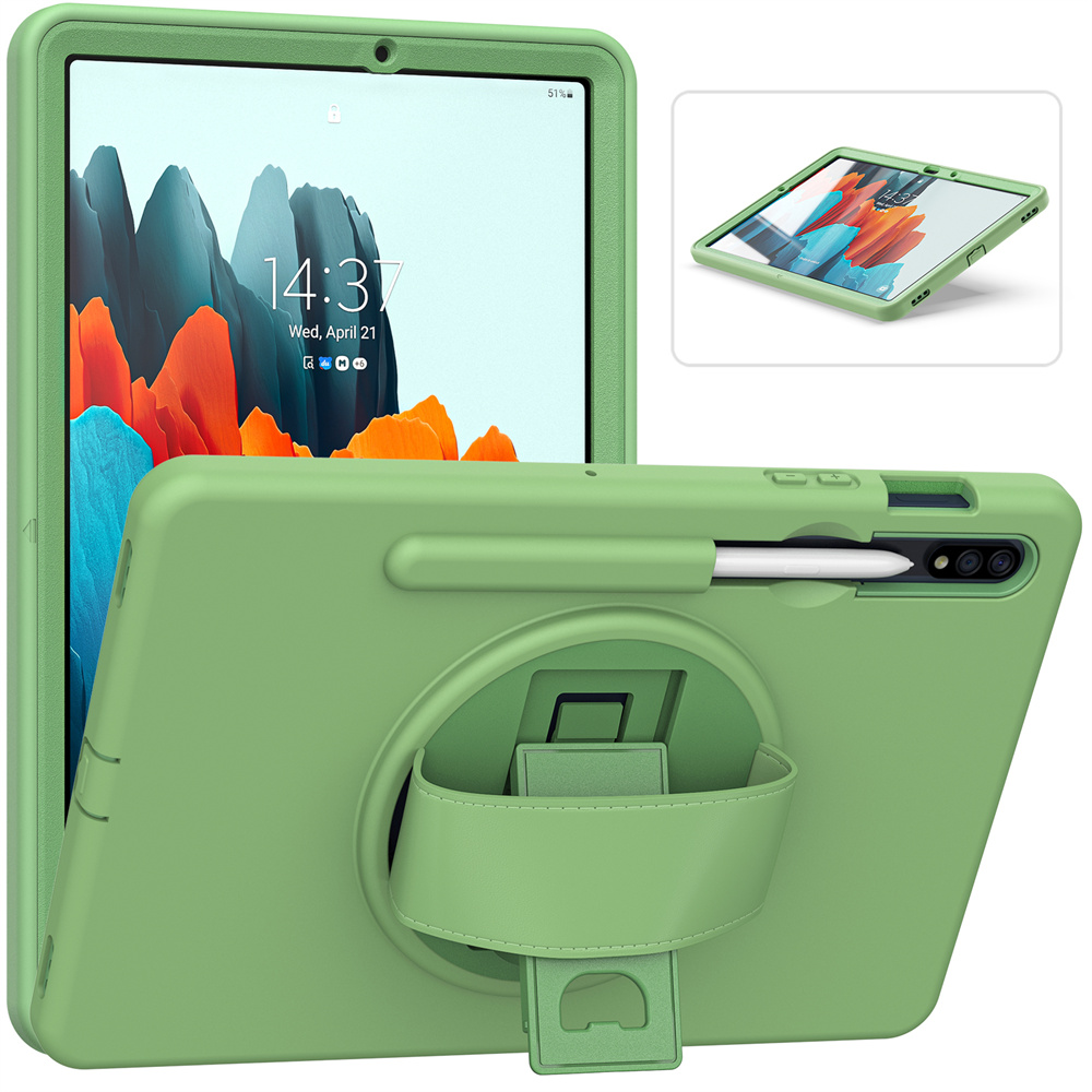 360 Full Body Protect TPU Tablet Cover Case For Samsung Galaxy Tab S8 S7 11 inch Case With Stand